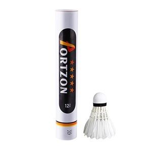 PORTZON FEATHER BADMINTON SHUTTLECOCKS